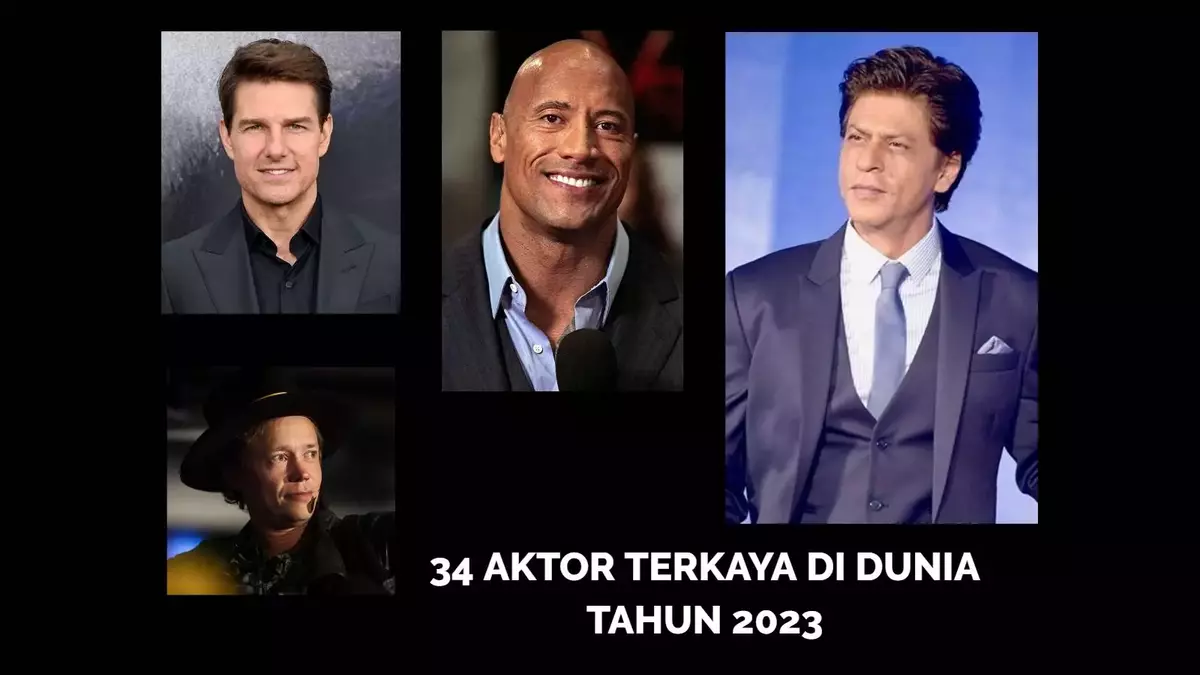Aktor Terkaya Di Dunia